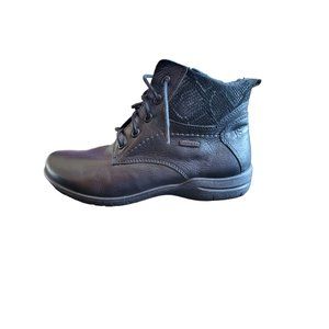 Josef Seibel Black Leather Boots